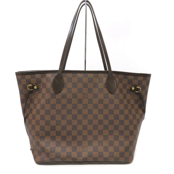 imgrc0088596242 Louis Vuitton Neverfull MM Damier Ebene Tote Bag Brown