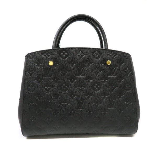 imgrc0088601672 Louis Vuitton Montaigne MM Monogram Handbag Black