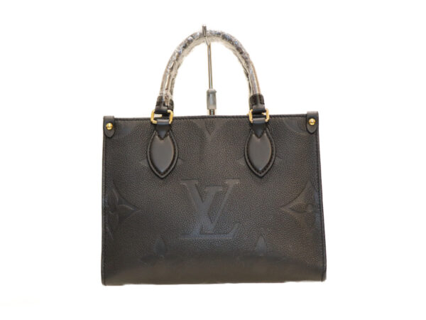 imgrc0088626119 Louis Vuitton On The Go PM Empreinte Leather 2 Way Bag Black