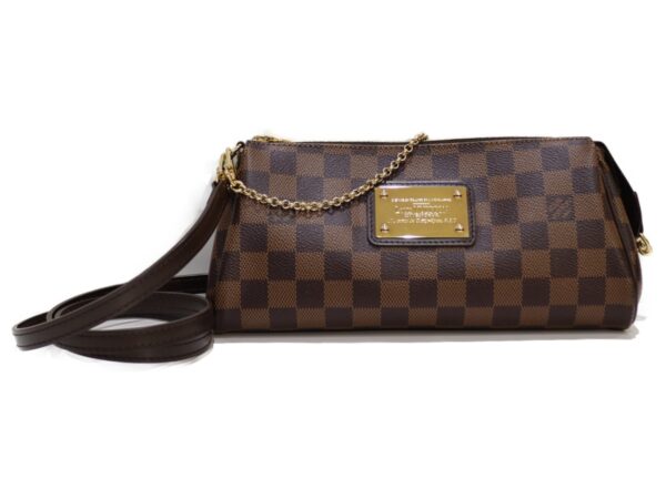 imgrc0088626172 Louis Vuitton Eva Damier Shoulder Bag Brown