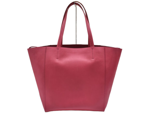 imgrc0088638339 Celine Hippo Phantom Leather Tote Bag Pink