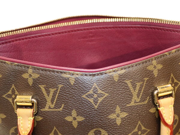 imgrc0088642989 Louis Vuitton Pallas Monogram Handbag Shoulder Bag Brown Purple