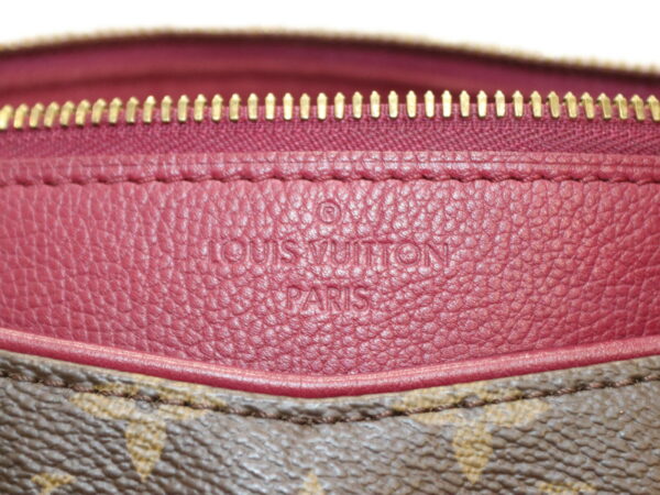 imgrc0088642990 Louis Vuitton Pallas Monogram Handbag Shoulder Bag Brown Purple