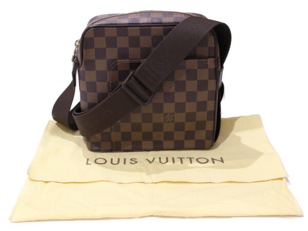 imgrc0088684186 Louis Vuitton Olaf PM Damier Shoulder Bag Brown