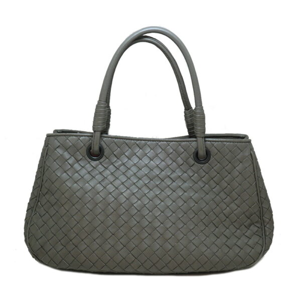 imgrc0088694956 Bottega Veneta Intrecciato Handbag Gray