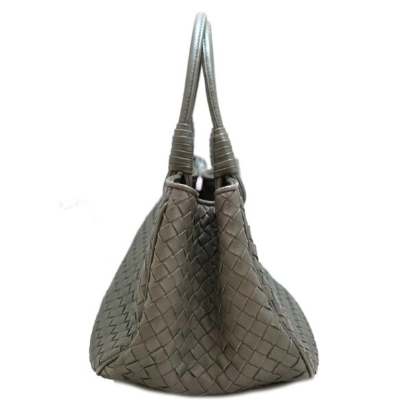 imgrc0088694957 Bottega Veneta Intrecciato Handbag Gray