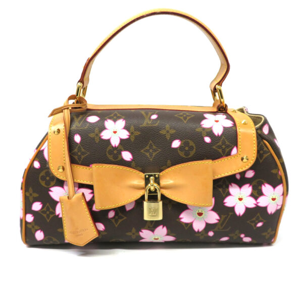 imgrc0088707754 Louis Vuitton Sac Retro PM Handbag Monogram Cherry Blossom Brown