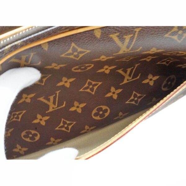 imgrc0088777560 Louis Vuitton Reporter Shoulder Bag Monogram Canvas Brown