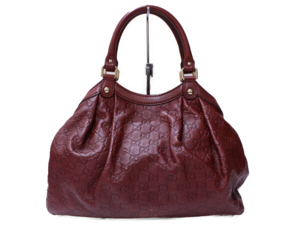 imgrc0088787955 Gucci Sookie Leather Handbag Bordeaux