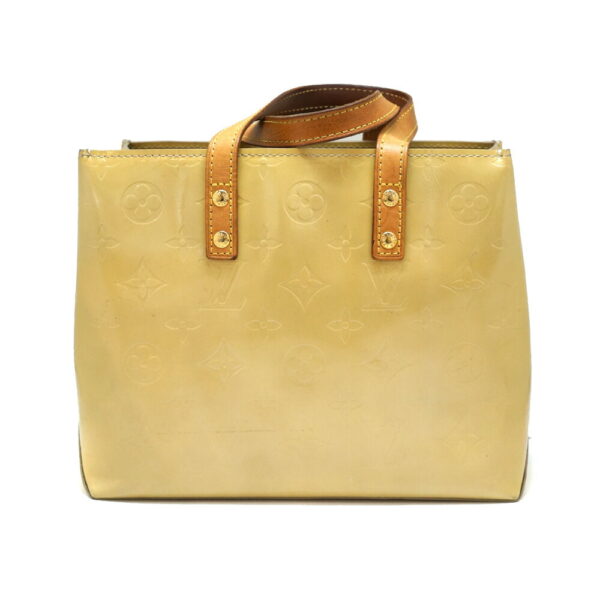 imgrc0088818182 Louis Vuitton Lead PM Handbag Monogram Vernis Yellow Beige