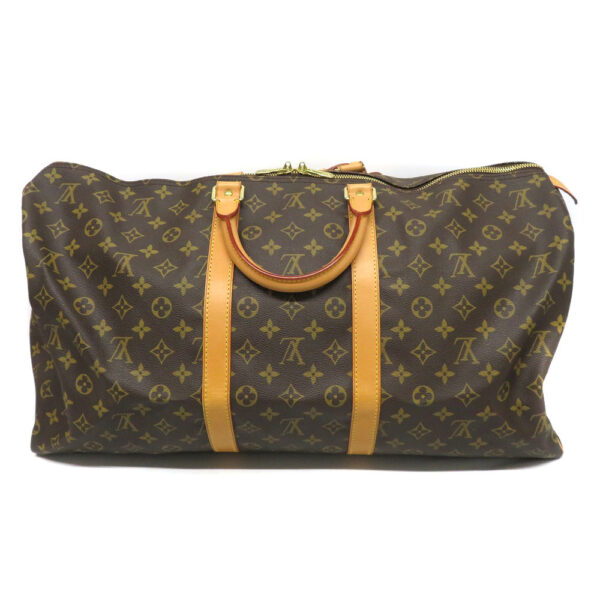 imgrc0088830892 Louis Vuitton Keepall 55 Monogram Bag Brown