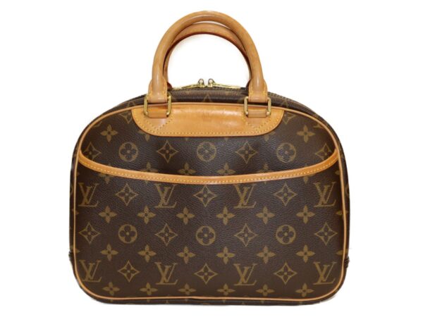 imgrc0088837930 Louis Vuitton Trouville Monogram Canvas Handbag Brown