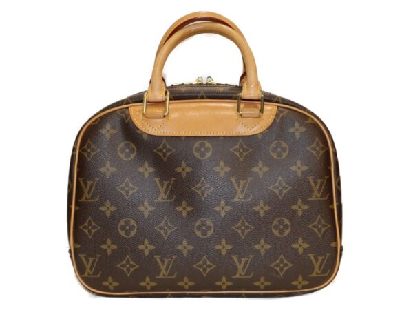 imgrc0088837931 Louis Vuitton Trouville Monogram Canvas Handbag Brown