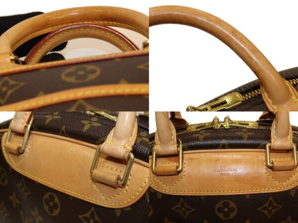 imgrc0088837944 Louis Vuitton Trouville Monogram Canvas Handbag Brown