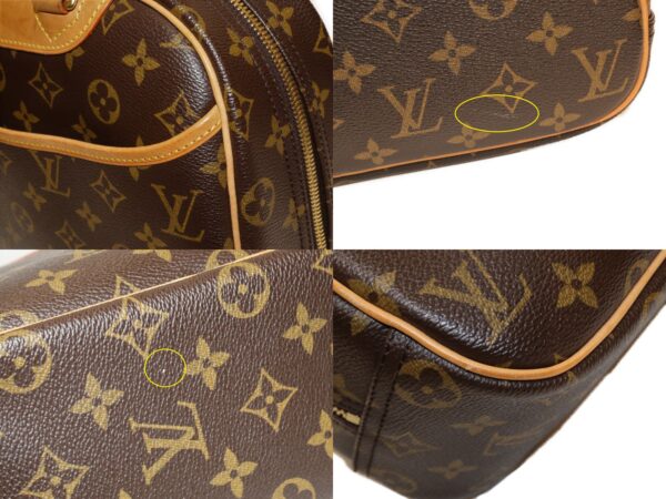 imgrc0088837945 Louis Vuitton Trouville Monogram Canvas Handbag Brown