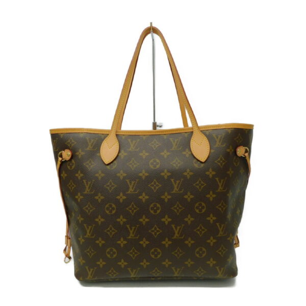 imgrc0088852836 Louis Vuitton Neverfull MM Monogram Tote Bag Brown