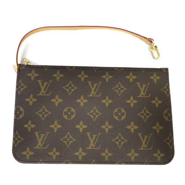 imgrc0088873389 Louis Vuitton Neverfull MM Monogram Tote Bag Brown Beige