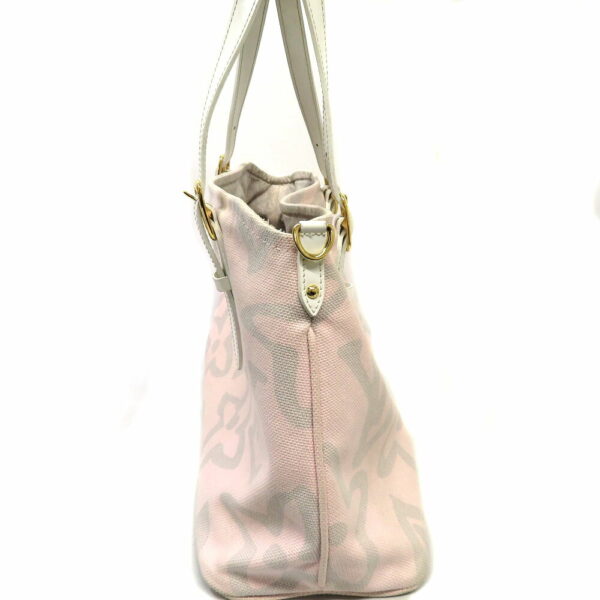 imgrc0088877253 Louis Vuitton Taisienne Canvas Leather Handbag Pink