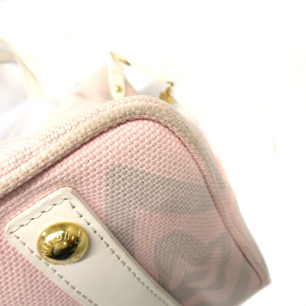 imgrc0088877255 Louis Vuitton Taisienne Canvas Leather Handbag Pink