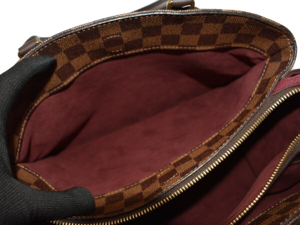 imgrc0088881792 Louis Vuitton Normandy Handbag Shoulder Bag Canvas Damier Bordeaux