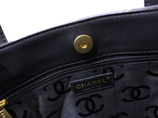 imgrc0088902313 Chanel Wild Stitch Handbag Coco Mark Black