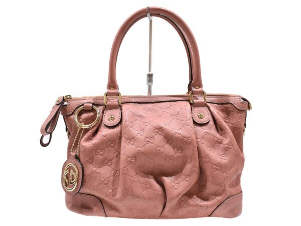 imgrc0088924162 Gucci Sookie 2WAY Bag Leather Pink