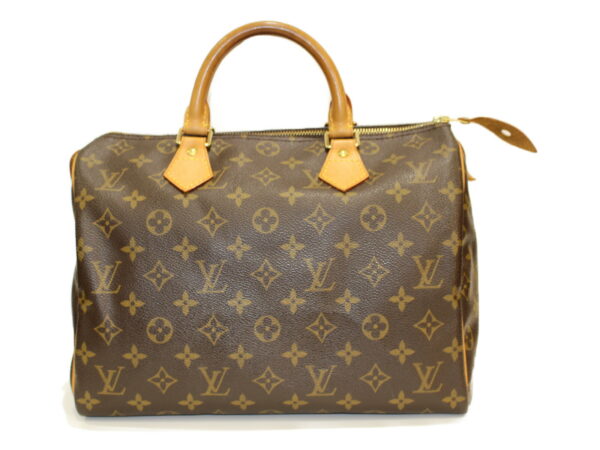 imgrc0088941526 Louis Vuitton Speedy 30 Monogram Canvas Bag Brown