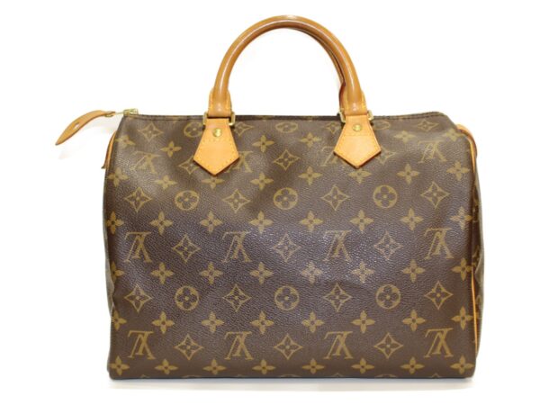 imgrc0088941527 Louis Vuitton Speedy 30 Monogram Canvas Bag Brown