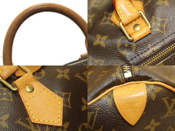 imgrc0088941541 Louis Vuitton Speedy 30 Monogram Canvas Bag Brown