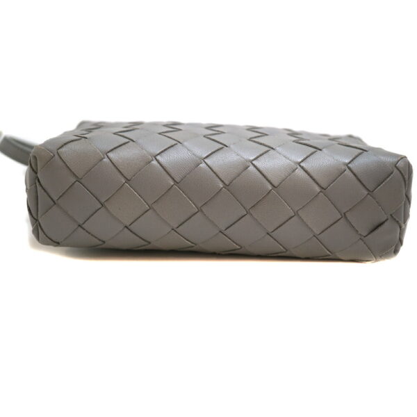 imgrc0089048363 Bottega Veneta Shoulder Bag Ash Gray Leather Intrecciato