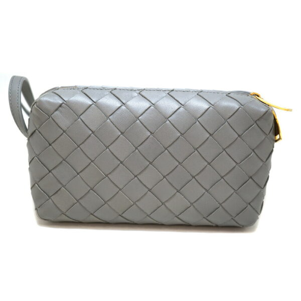 imgrc0089048365 Bottega Veneta Shoulder Bag Ash Gray Leather Intrecciato