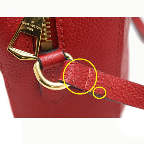 imgrc0089072096 Louis Vuitton Saintonge Shoulder Bag Empreinte Red