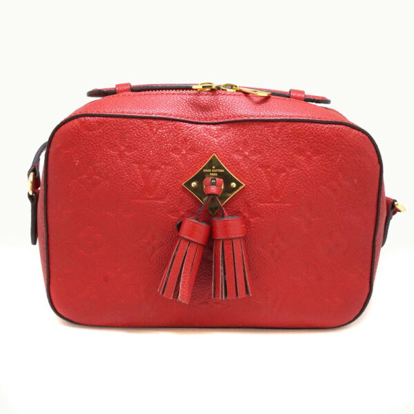 imgrc0089072111 Louis Vuitton Saintonge Shoulder Bag Empreinte Red