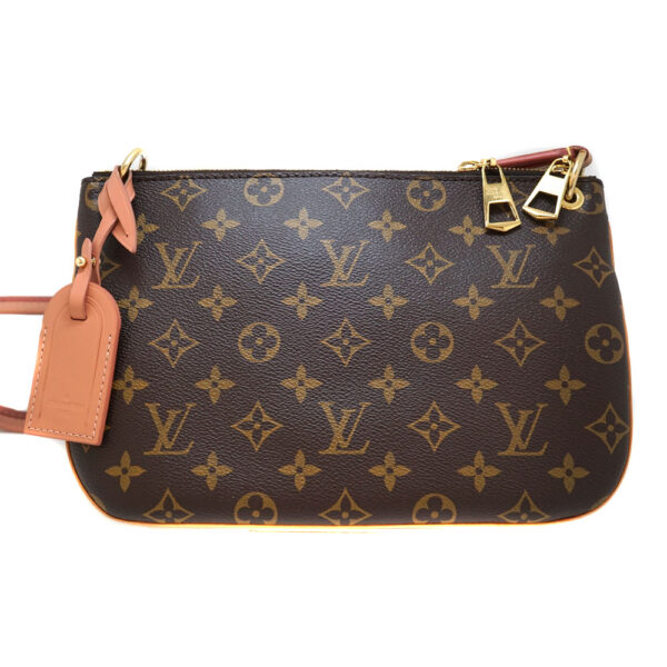 imgrc0089097637 Louis Vuitton Loretta Shoulder Bag Monogram Canvas Brown