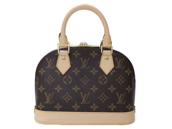 imgrc0089098642 Louis Vuitton Alma BB Monogram Canvas 2 Way Bag Brown