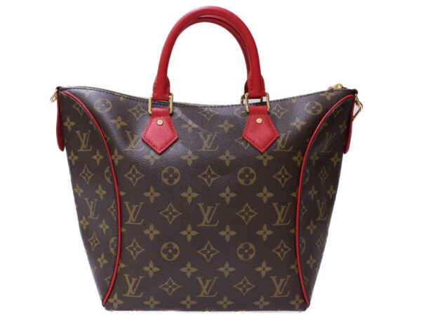 imgrc0089158547 Louis Vuitton Tournelle PM Monogram Leather 2 Way Bag Red