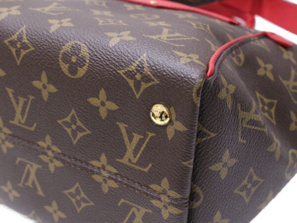 imgrc0089158549 Louis Vuitton Tournelle PM Monogram Leather 2 Way Bag Red