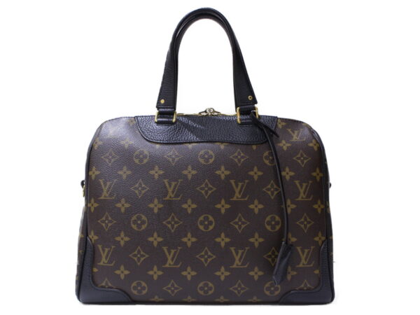 imgrc0089158656 Louis Vuitton Retiro Monogram Leather 2 Way Bag Noir