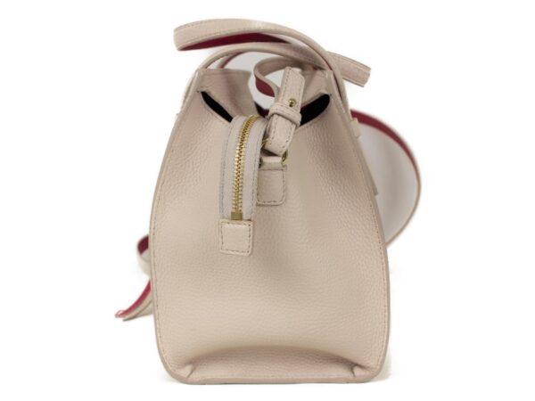 imgrc0089202490 Salvatore Ferragamo Amy Bag Leather Beige Pink