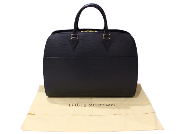 imgrc0089206592 Louis Vuitton Sorobonne Epi Leather Business Bag Black