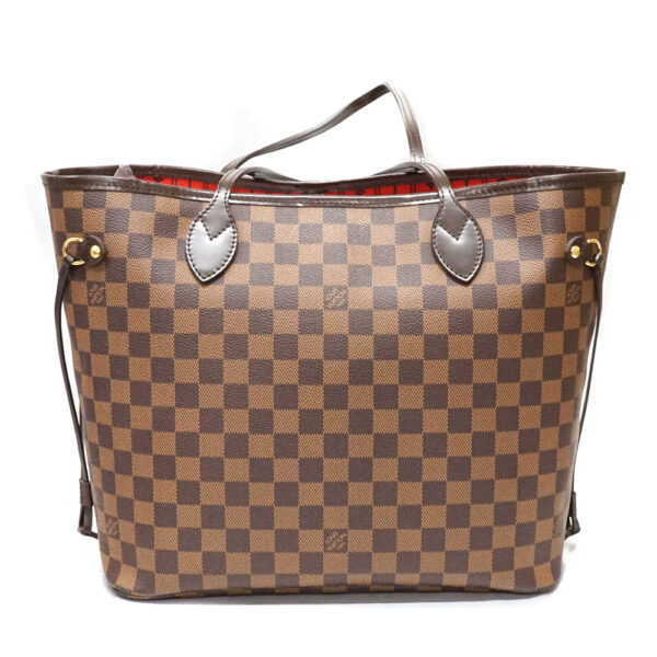 imgrc0089219760 Louis Vuitton Neverfull MM Damier Canvas Tote Bag Brown