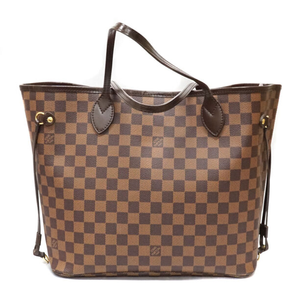 imgrc0089219766 Louis Vuitton Neverfull MM Damier Canvas Tote Bag Brown