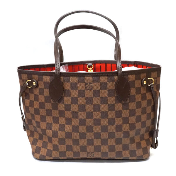 imgrc0089219784 Louis Vuitton Neverfull PM Tote Bag Damier Canvas Brown