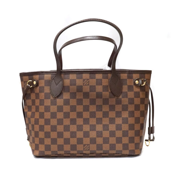 imgrc0089219786 Louis Vuitton Neverfull PM Tote Bag Damier Canvas Brown