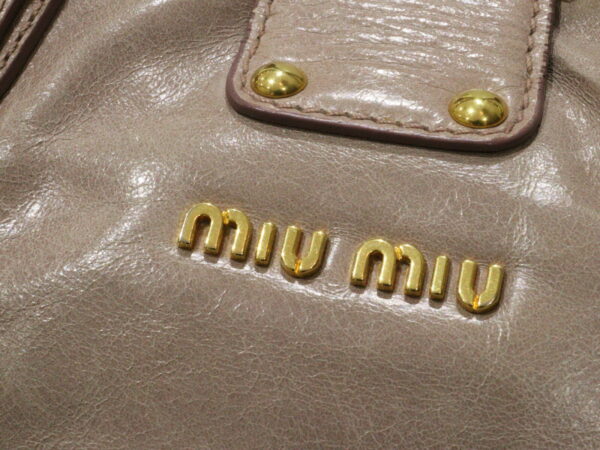 imgrc0089251339 Miu Miu 2WAY Shoulder Bag Leather Pink