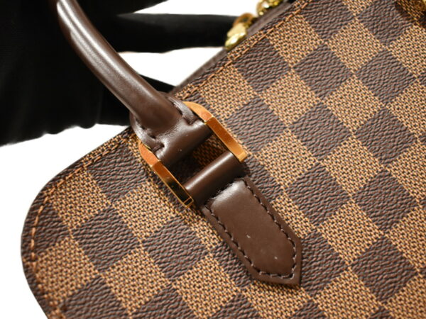 imgrc0089288673 Louis Vuitton Triana Handbag Canvas Damier Brown