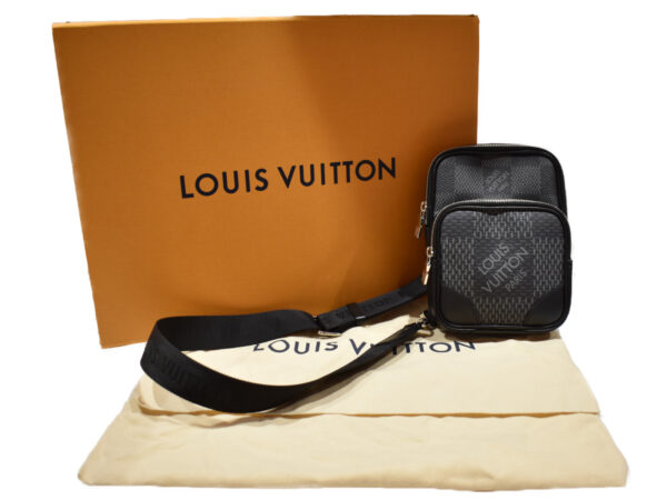 imgrc0089288912 Louis Vuitton Amazon Sling Bag Graphite 3D Black