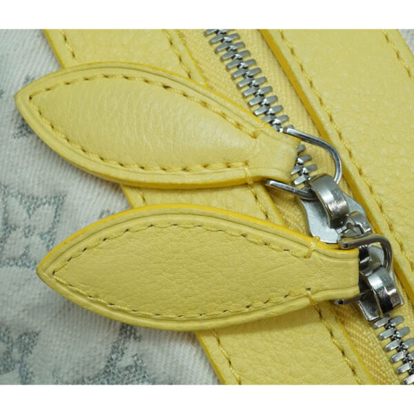 imgrc0089300056 Louis Vuitton Pochette Shoulder Bag Monogram Denim White Yellow