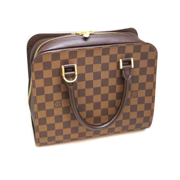 imgrc0089359302 Louis Vuitton Triana Handbag Damier Canvas Brown