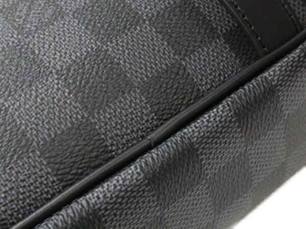 imgrc0089375229 Louis Vuitton Porte Documents Voyage PM Damier Graphite Business Bag Black Gray